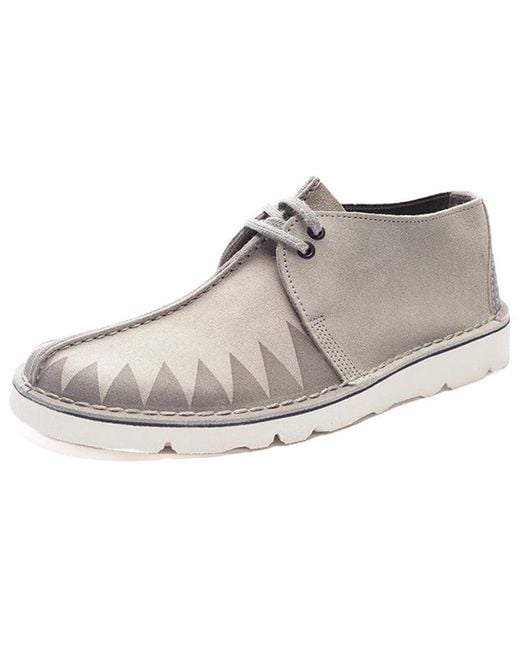 Clarks Originals X Neighborhood Desert Trek Ankle Shoes in White