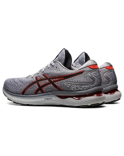 Asics Blue Gel-Nimbus 24 'Sheet Rock Cherry Tomato' for men