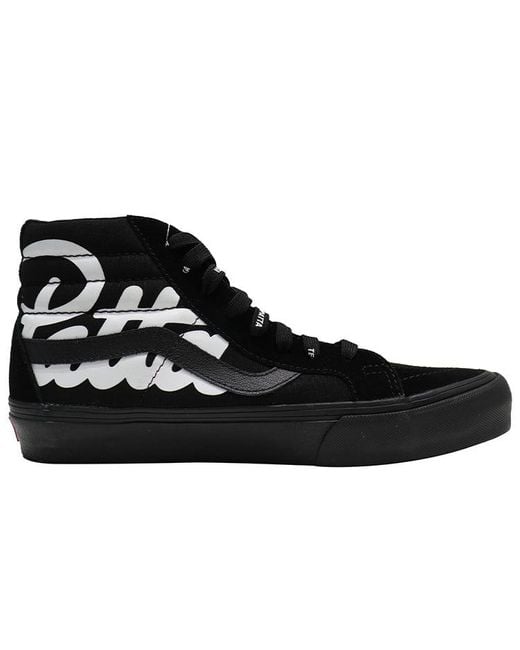 Vans Black Patta X Vault Sk8-Hi Reissue Vlt Lx 'Mean Eyed Cat for men