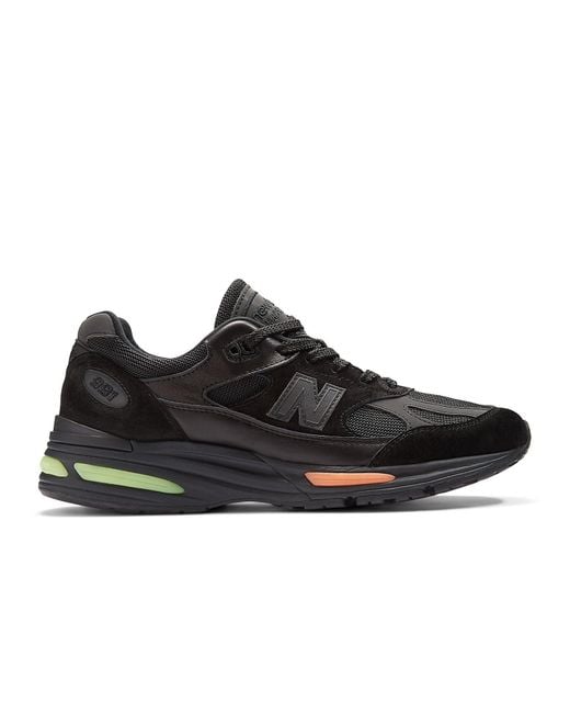 New Balance Black 991V2 'Miuk London Marathon' for men