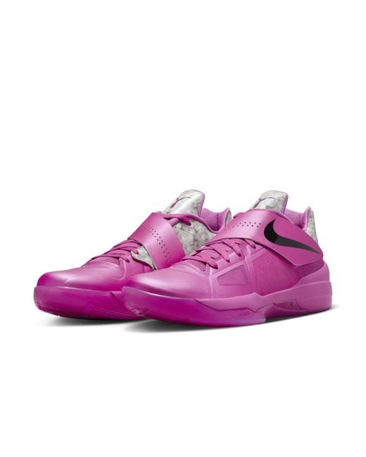 Nike Pink Kd 4 'Aunt Pearl' for men
