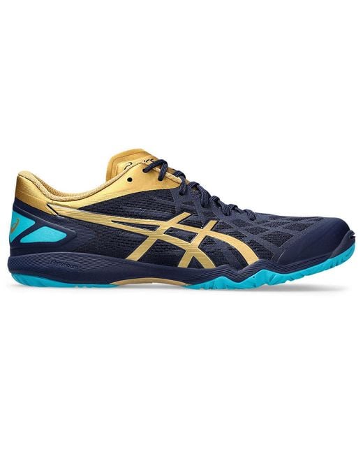 Asics Blue Attack Dominate Ff 2 'Peacoat Pure' for men