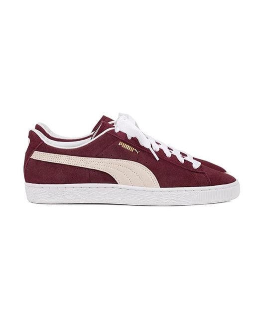 PUMA Red X Jjjjound Suede 'Burgundy' for men
