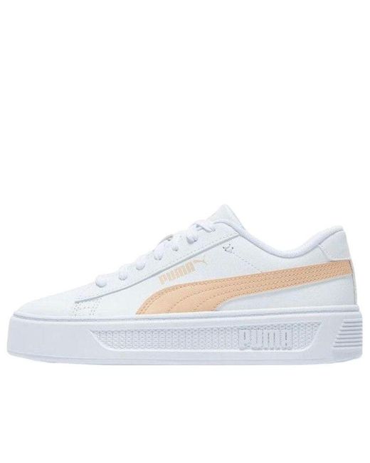 PUMA White (Wmns) Smash Platform V3 '/'