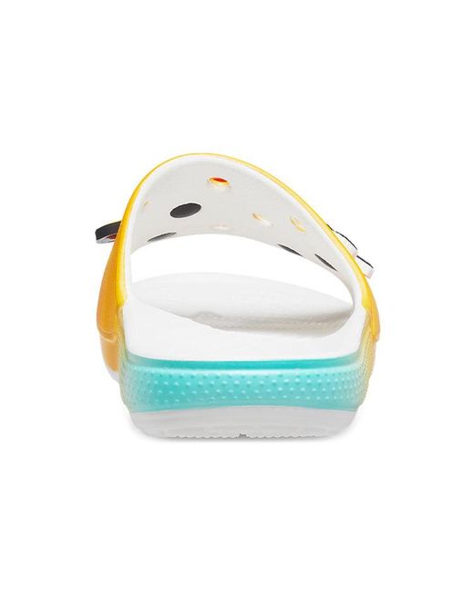 CROCSTM Yellow Free & Easy X Classic Slide 'Sunset' for men