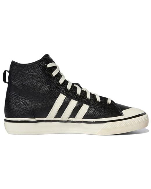 Adidas Black Nizza Hi Rf 74 for men