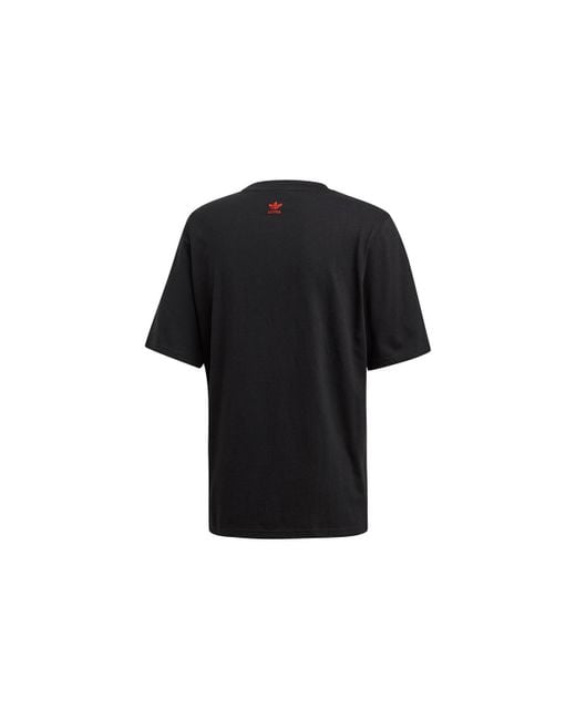 Adidas Black Originals V Day Tee Casual Sports Love Breathable Short Sleeve for men