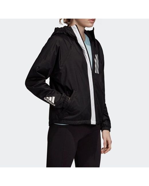Adidas Black (Wmns) Hooded Track Jacket