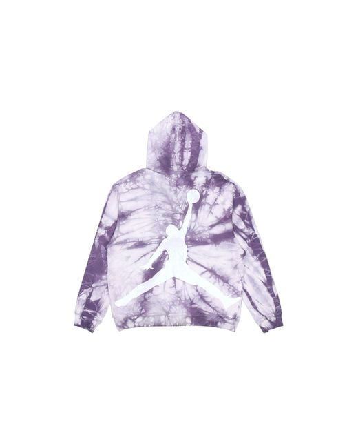 Nike Purple Back Large Logo Printing Tie Dye Sports for men