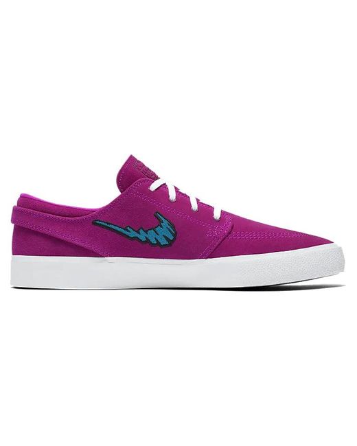 Nike Zoom Stefan Janoski Canvas Rm Sb Skateboard 'vivid Purple' for Men |  Lyst