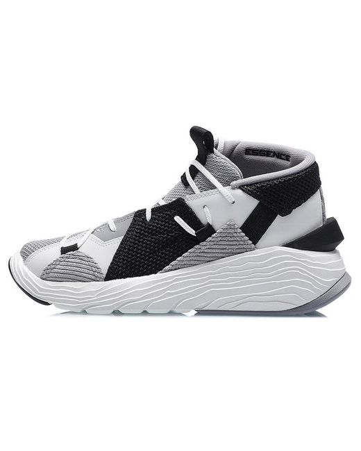 Li-ning Black (Wmns) Kung Fu Winterized Sports Shoes