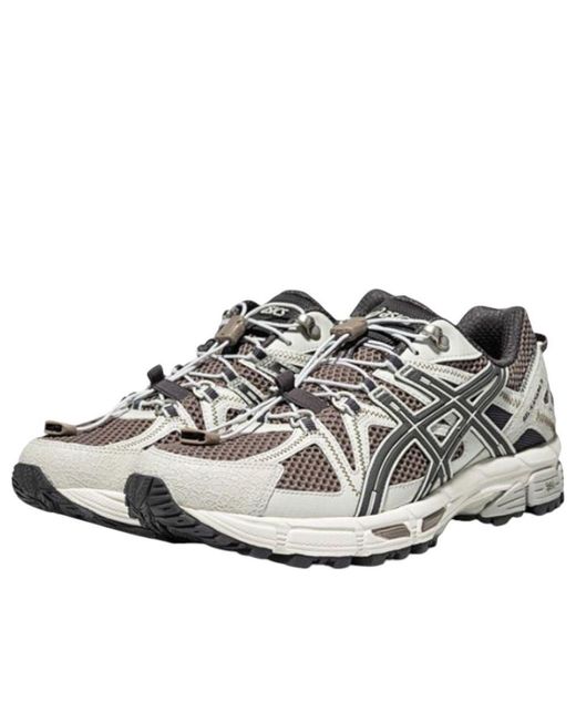 Asics White Gel-Kahana 8 Fl Cream' for men