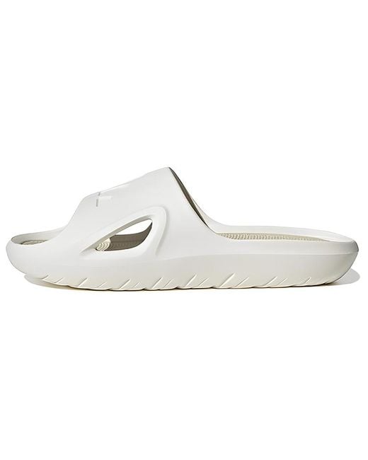 Adidas White Adicane Slides 'Cream' for men