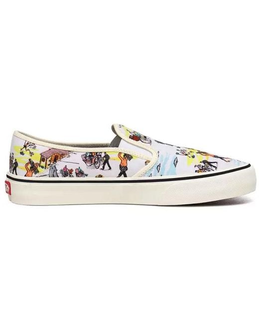 Vans White Kide Slip-On Surf for men