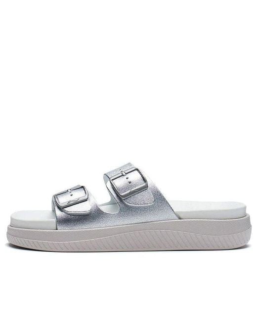 Li-ning White (Wmns) Clap Stylish Casual Fashion Slippers