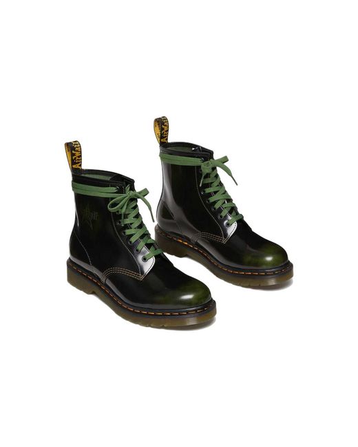 Dr. Martens Black 1460 8 Hole X The Clash for men
