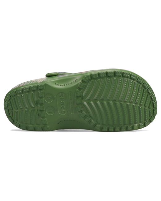 CROCSTM Green Classic Clogs 'Daily Paper' for men