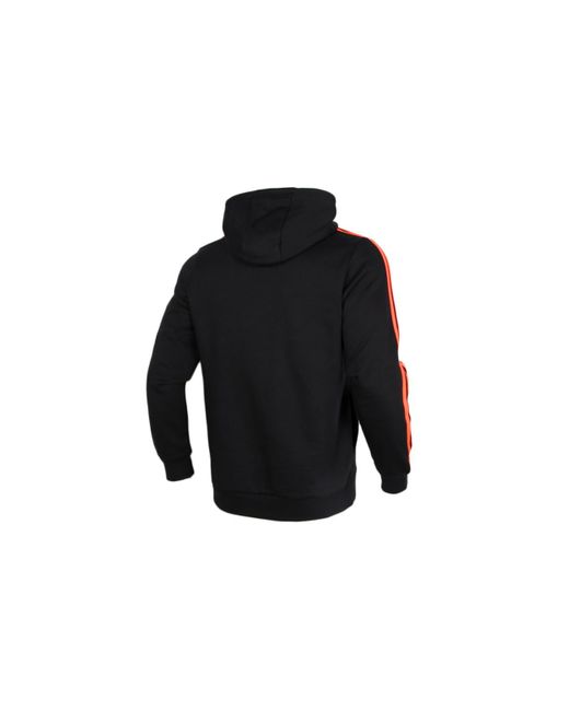 Adidas Blue M Fav Nn Hd Logo Printing Fleece Lined Stay Warm Sports Pullover for men