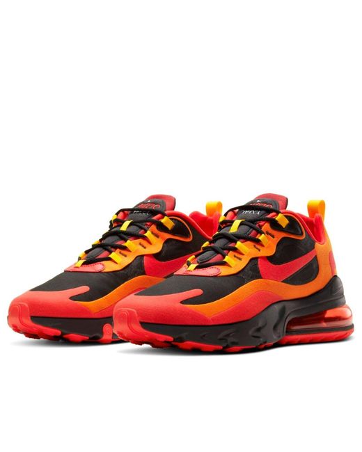 Nike Red Air Max 270 React 'Lava' for men