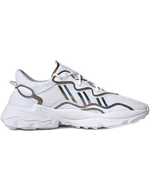 Adidas White Ozweego Iridescent' for men