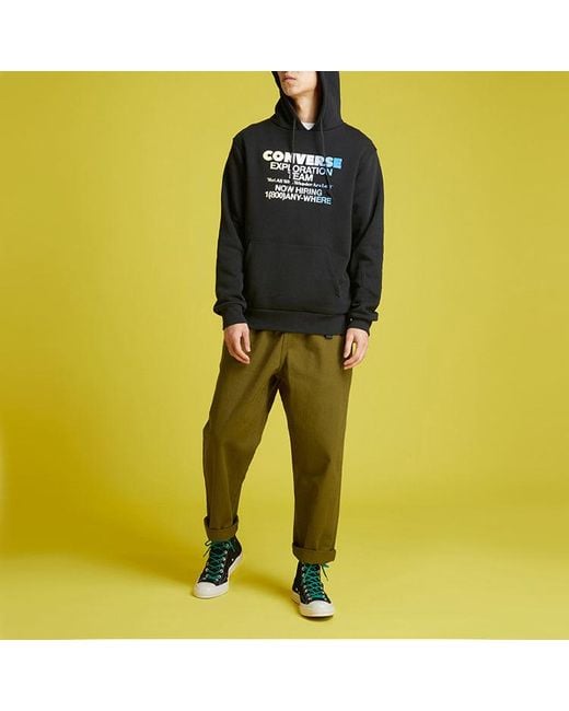 Converse Blue Exploration Team Pullover Hoodie for men