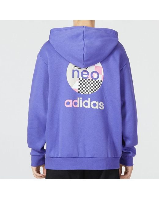 Adidas Blue Neo Vbe Hdddie for men