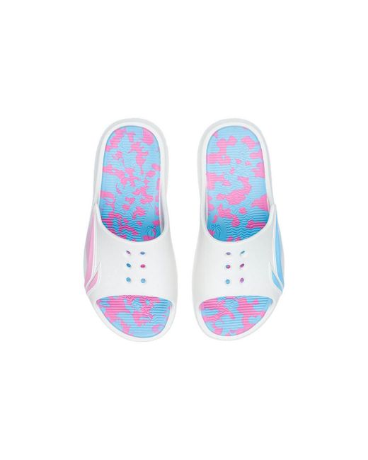 Li-ning Blue Lnbb Slde Sports Slippers for men