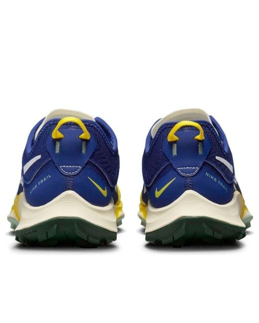 Nike Blue Air Zoom Terra Kiger 8 Trail Running Shoes for men