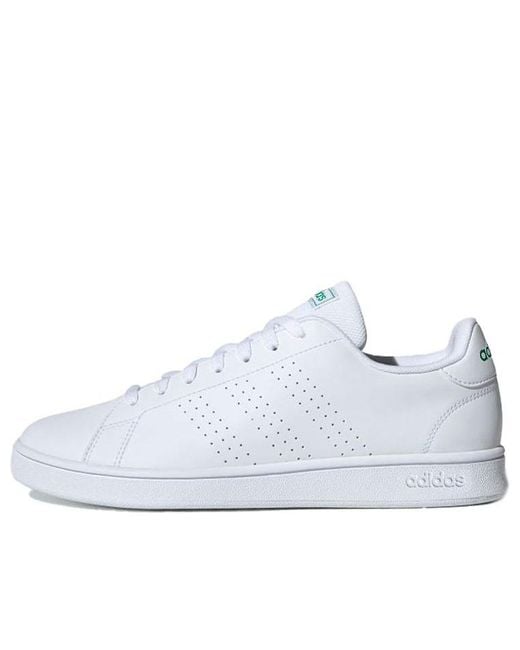 Adidas White Advantage Base Court 'Cloud' for men