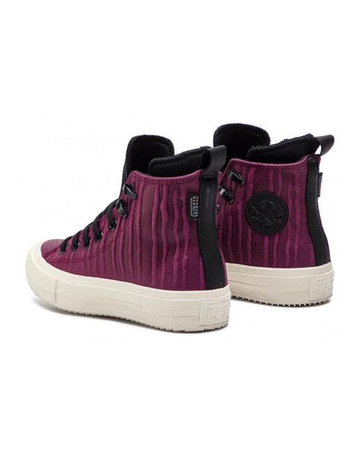 Converse Purple (Wmns) Chuck Taylor All Star Waterproof Boot 'Lion Fish'