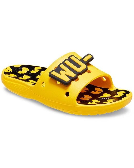 CROCSTM Yellow Wu-Tang Clan X Classic Slide for men