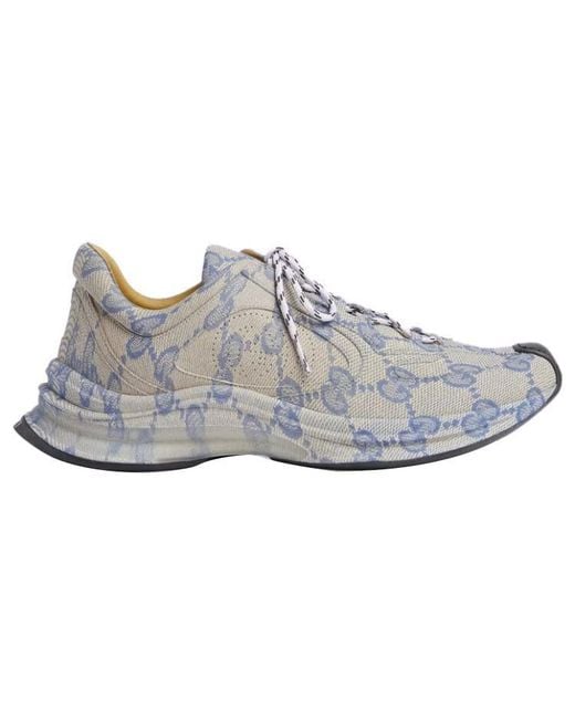 Gucci Gray Run Sneaker Monogram' for men