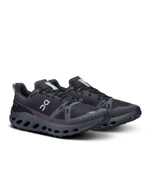 On Shoes Brown Cloudsurfer Trail Waterproof Eclipse' for men