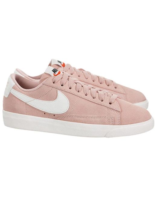 Nike Pink (Wmns) Blazer Low Sd 'Coral Stardust'