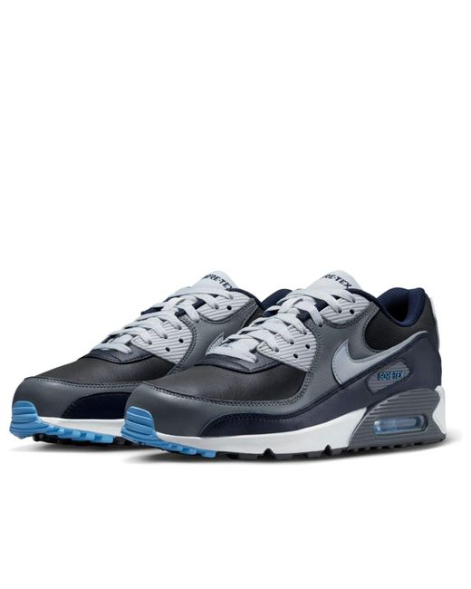 Nike Blue Air Max 90 Gtx Shoes for men