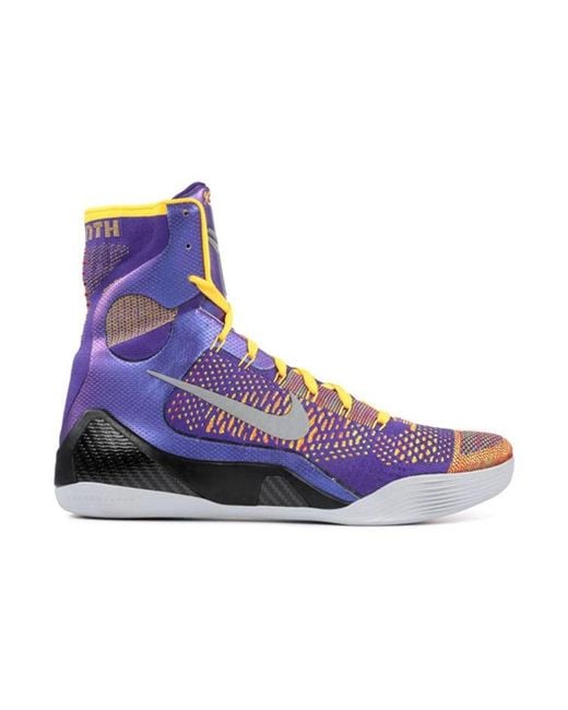 Nike Purple Kobe 9 Elite 'Team' for men