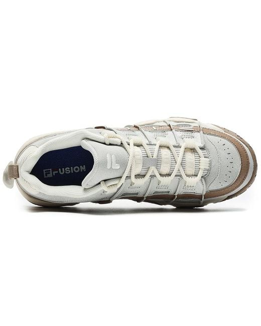 Fila White Barricade Sneakers for men