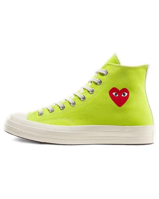 Converse Green X Comme Des Garcons Play Chuck 70 High 'Bright' for men