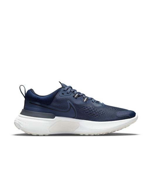 Nike Blue React Miler 2 Running Shoe for men