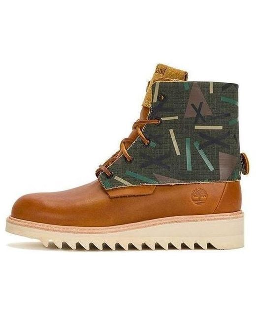 Timberland Brown X Nina Chanel Abney Future 73 6 Inch Waterproof Boot 'Rust And' for men