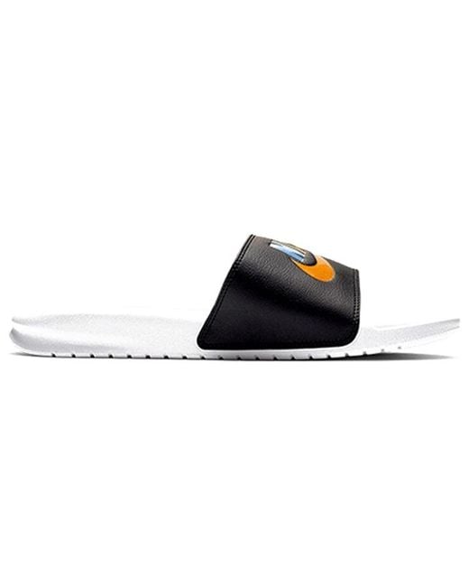 Nike Black Benassi Jdi Mismatch for men
