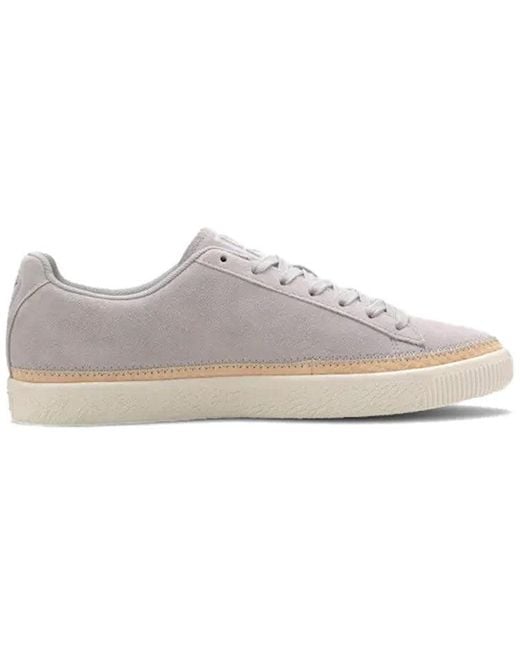 PUMA White Suede Trim Dlx Trainers for men