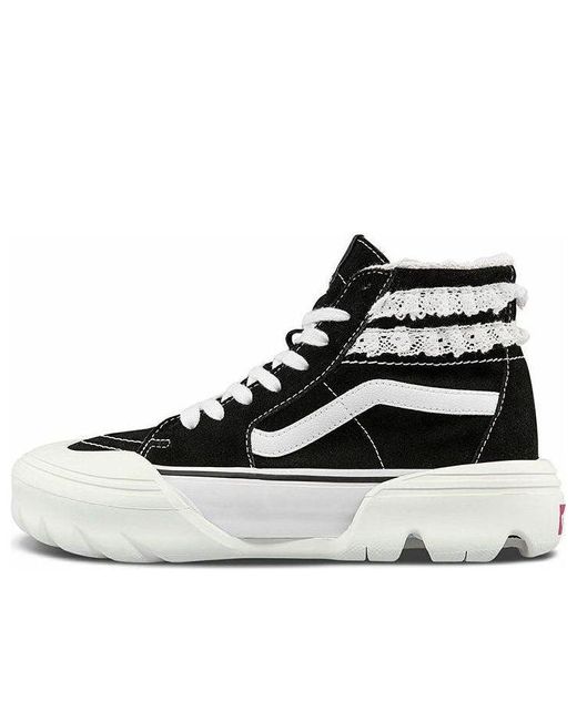 Vans Black Sandy Liang X Sk8-Hi Tapered Modular