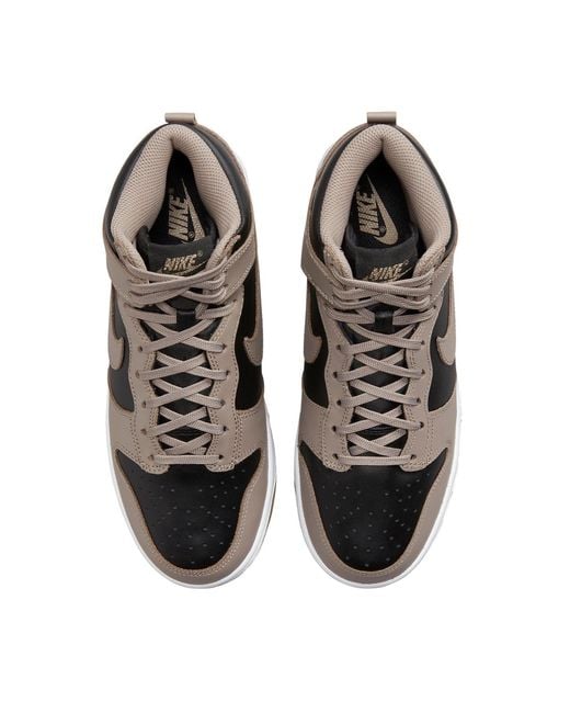Nike Black (Wmns) Dunk High 'Moon Fossil'