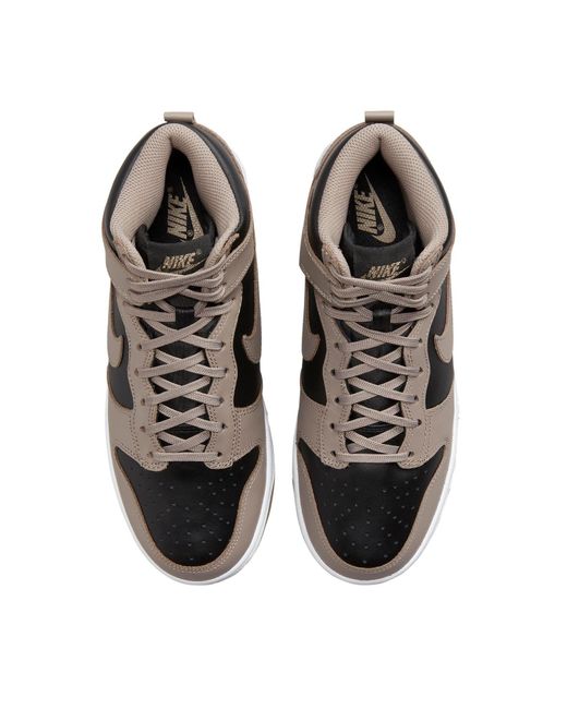 Nike Black (Wmns) Dunk High 'Moon Fossil'