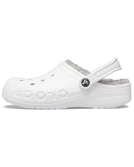 CROCSTM White Baya Lined Clog for men