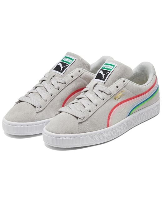 PUMA White Suede Triplex Tech for men