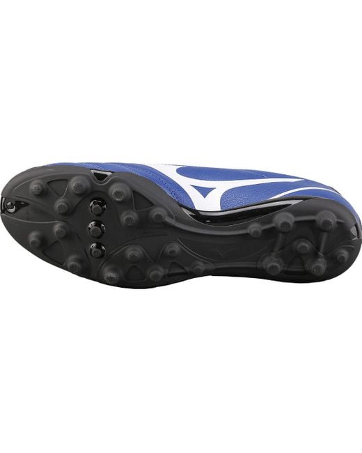 Mizuno Blue Potrero Wide Ag Training Soccer Cleats for men