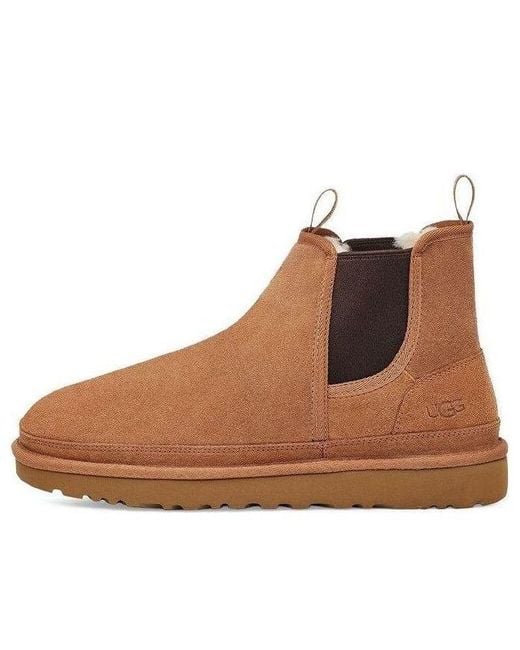 Ugg Brown Neumel Platform Chelsea Boot 'Chestnut' for men