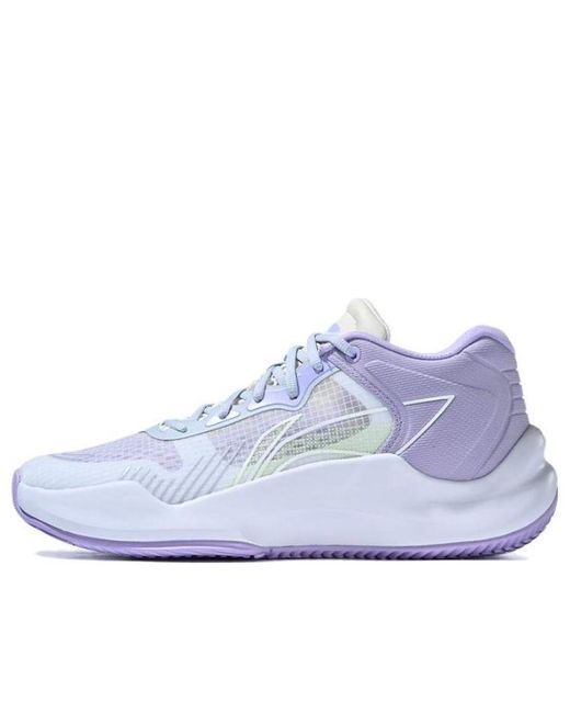Li-ning Blue Casual Basketball Shoes for men
